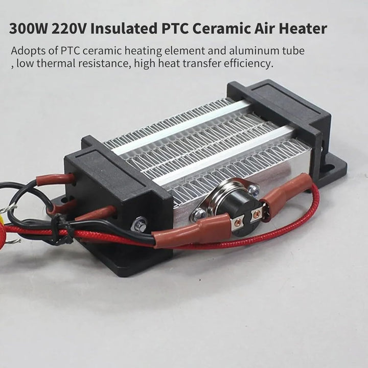 Keramisches Luftheizelement, 300W 220V PTC heizelement konstante temperatur Isolierte Keramik Lufter
