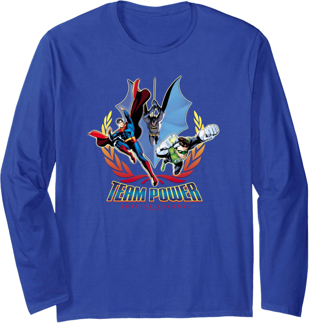 Justice League Team Power Langarmshirt