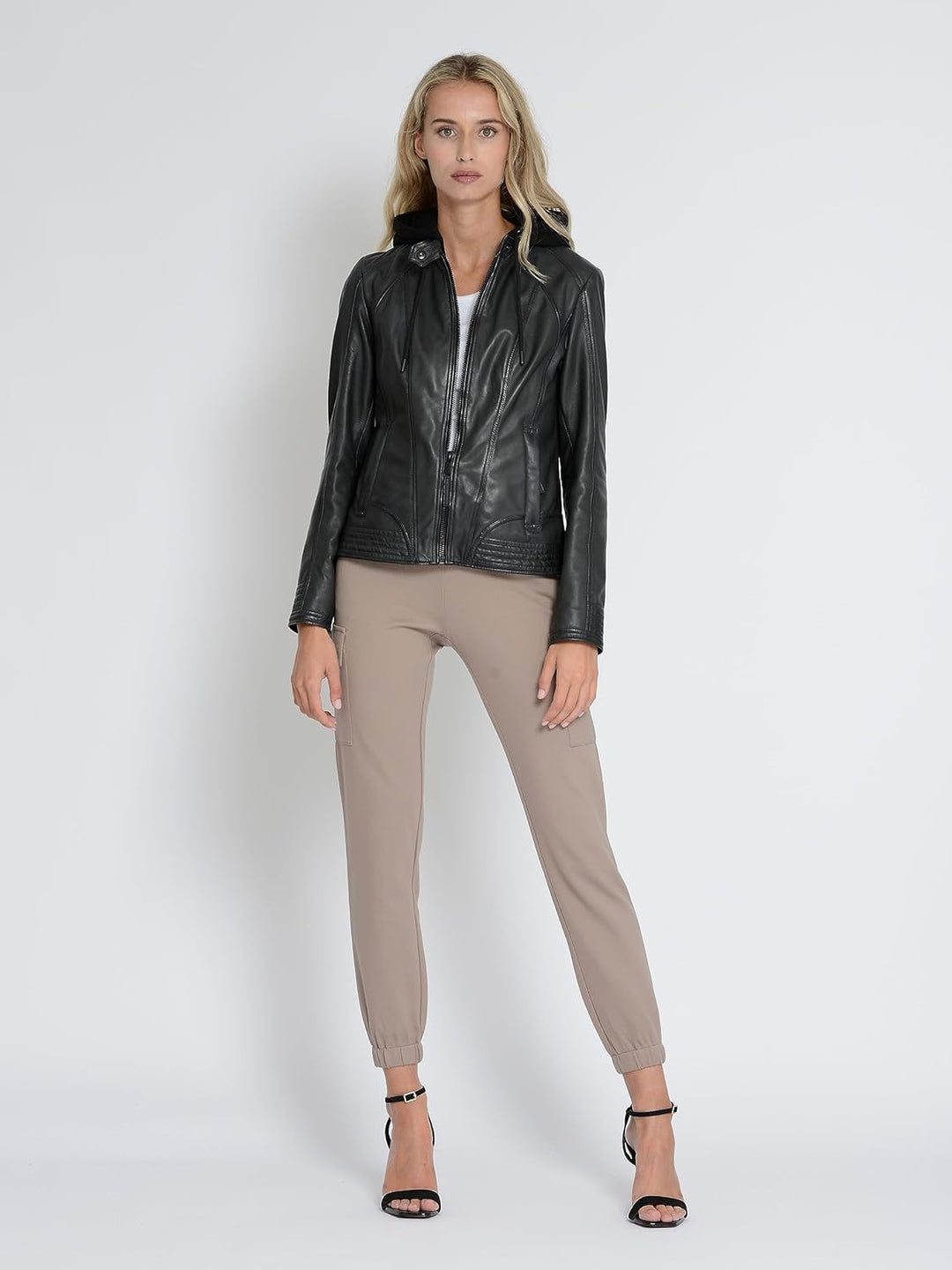 MUSTANG Damen Lederjacke 31022243 S anthra, S anthra
