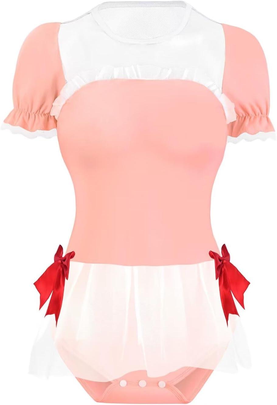 Landgenie Cotton Fancy Strampler Onesie Pyjamas Dessous Ein Stück Babydoll Bodysuit temMagica Girl S