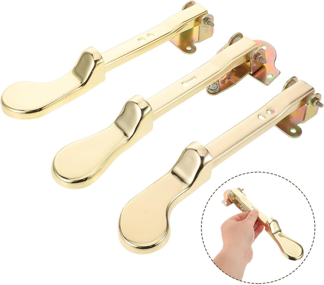 MAGICLULU 3 Stück Klavier Ersatz Sustain Pedal aus Metall mit Doppelbohrung Fusspedal für Aufrechte