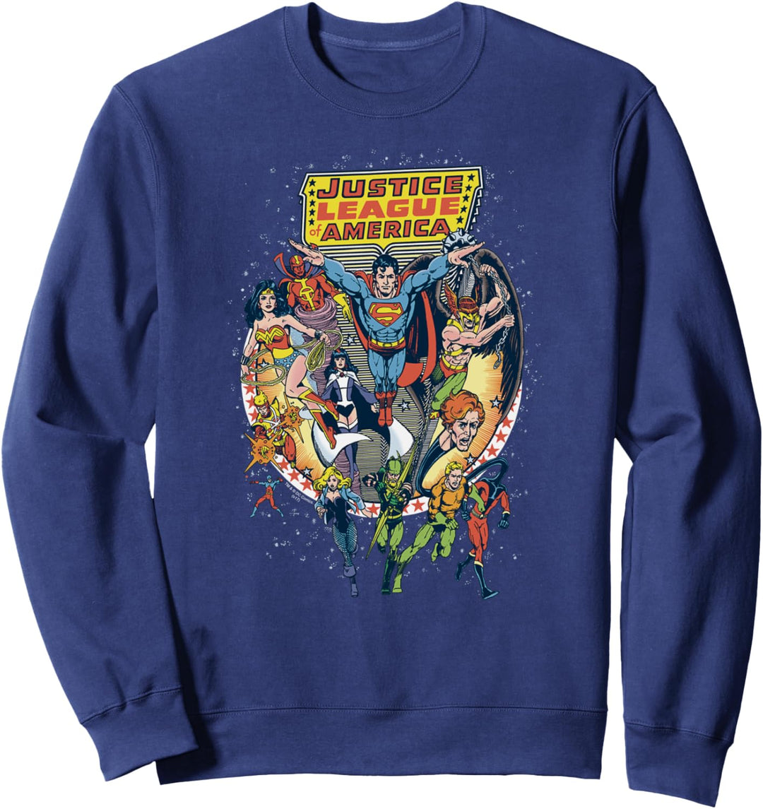 Justice League Star Group Sweatshirt