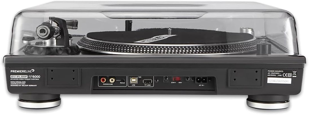 Decksaver DSPCRPTURNTABLE Cover für Reloop Turntable RP7000/RP8000