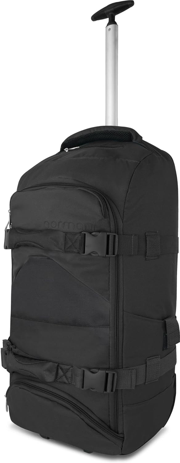 normani Reisetasche Trolley mit Rucksackfunktion 90 Liter - Backpacker mit Frontloader praktischer R