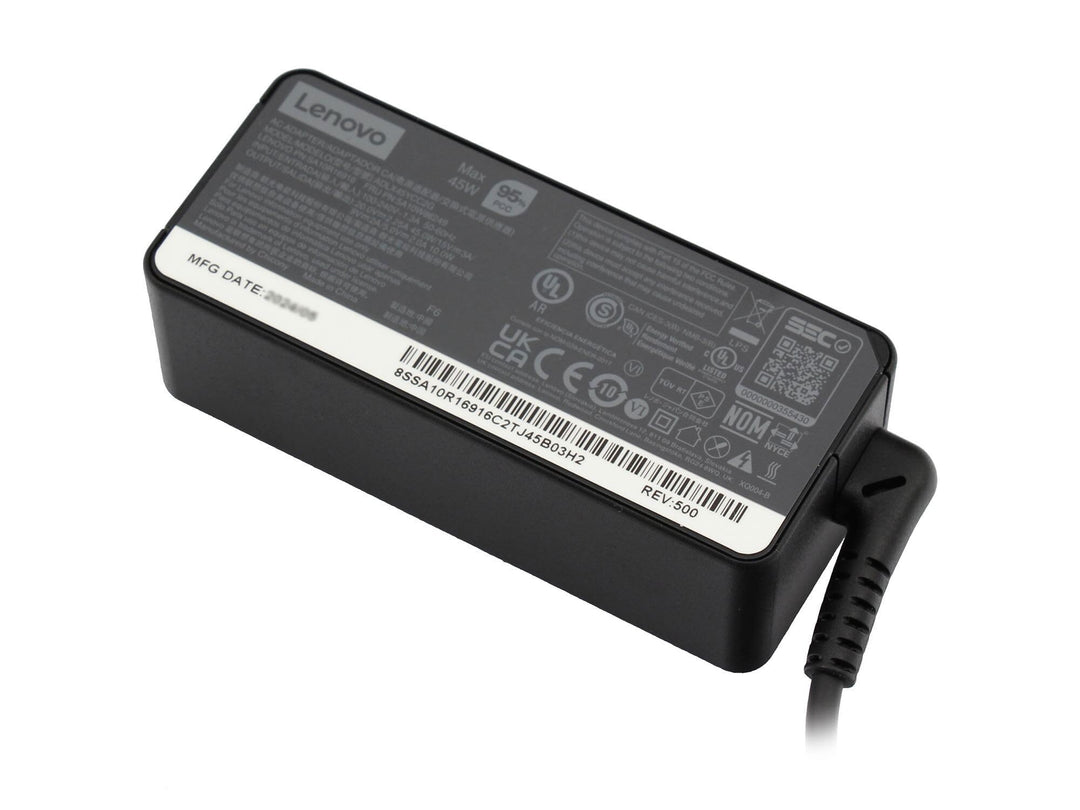 Lenovo 00HM663 Original USB-C Netzteil 45 Watt für ThinkPad X1 Tablet Gen 1 (20G), Chromebook, Yoga