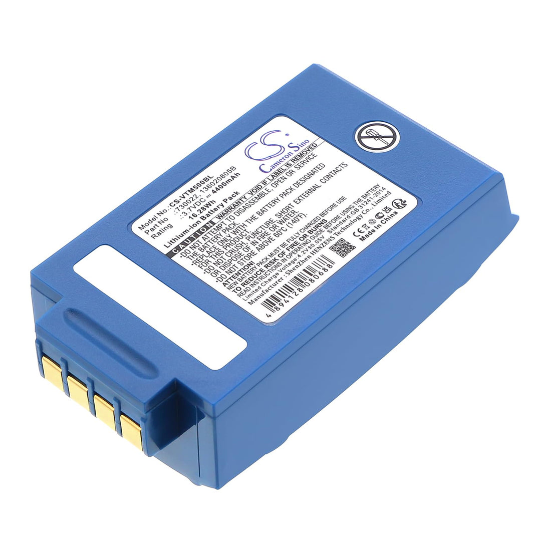 CS-VTM500BL Akkus 4400mAh Kompatibel mit [Vocollect] A4700, A500, T5, Talkman A500, Talkman T5, für