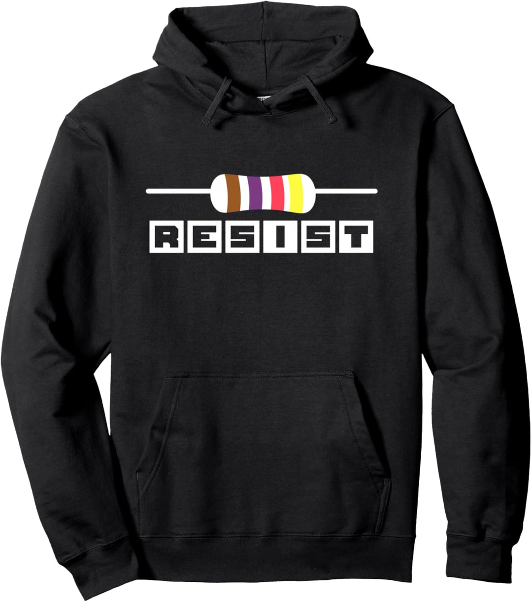 Elektronik Bauteil Widerstand Elektriker Pullover Hoodie