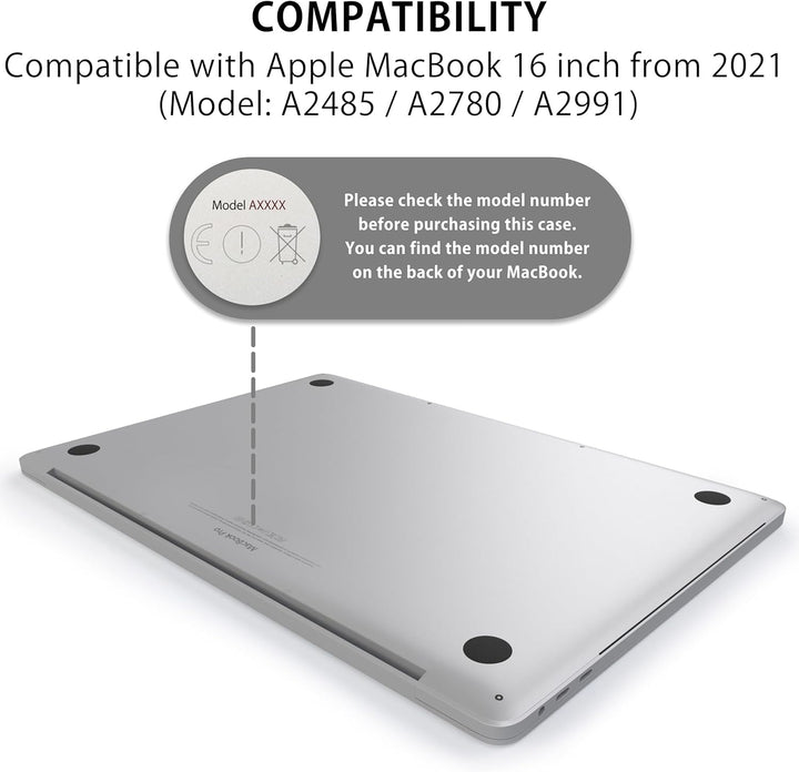 MyGadget Magnetische Sichtschutzfolie kompatibel mit MacBook Pro 16 [Model No. A2485 | A2780 | A2991