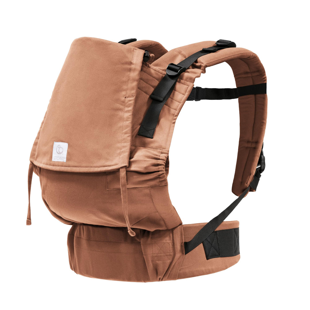 Stokke Limas Babytrage Flex, Terracotta (OCS) - Full Buckle Babytrage - Drei Trageoptionen - Sicher