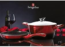 Berlinger Haus - BH/6781-14 + 2 PCs Küchenset, Metallic Line Bourgogne Edition