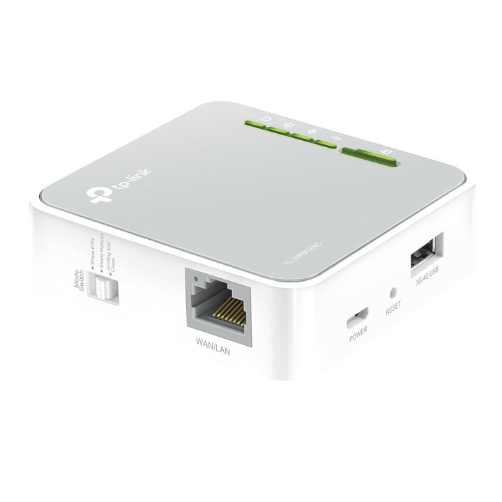 TP-Link TL-WR902AC AC750 WLAN Nano Router (433Mbit/s (5GHz) +300Mbit/s (2,4GHz) (tragbar, Accesspoin
