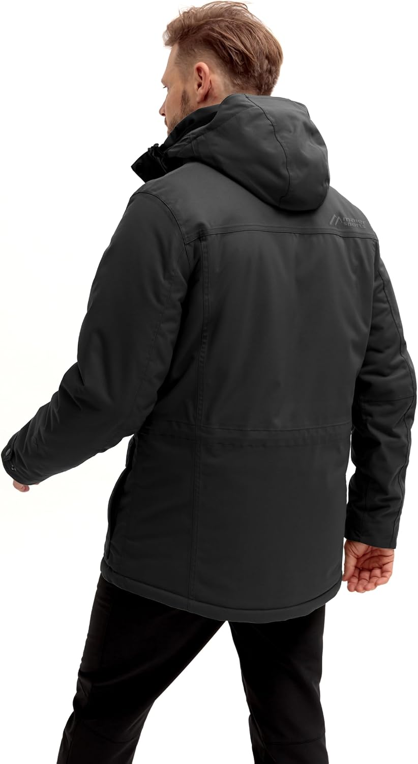 Maier Sports Herren Knuth Jacke 52 Schwarz, 52 Schwarz