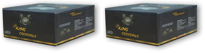 Kokosnuss Kohle mit Langer Brenndauer I 28x28mm Nachhaltige Naturkohle I wenig Asche I geringer Rauc