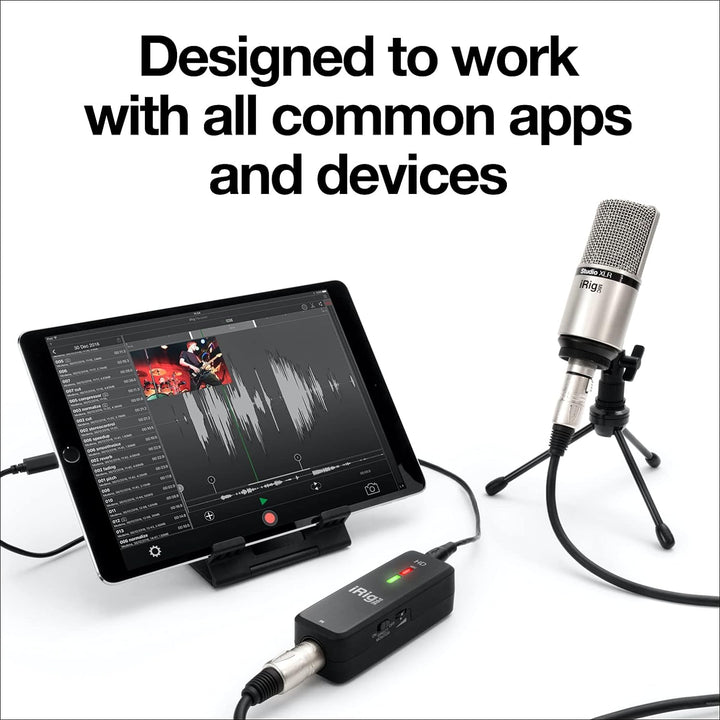 iRig Pre HD - Digital, high definition microphone interface with studio quality preamp, Digital