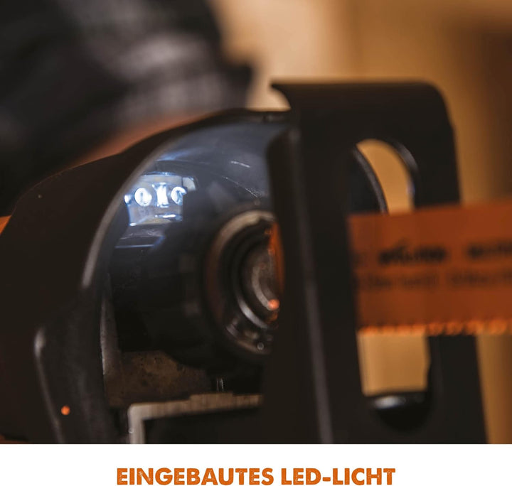 Evolution Power Tools R230RCP Säbelsäge, Mehrzwecksägen, 180° drehbarer Handgriff Kabelgebunden R230