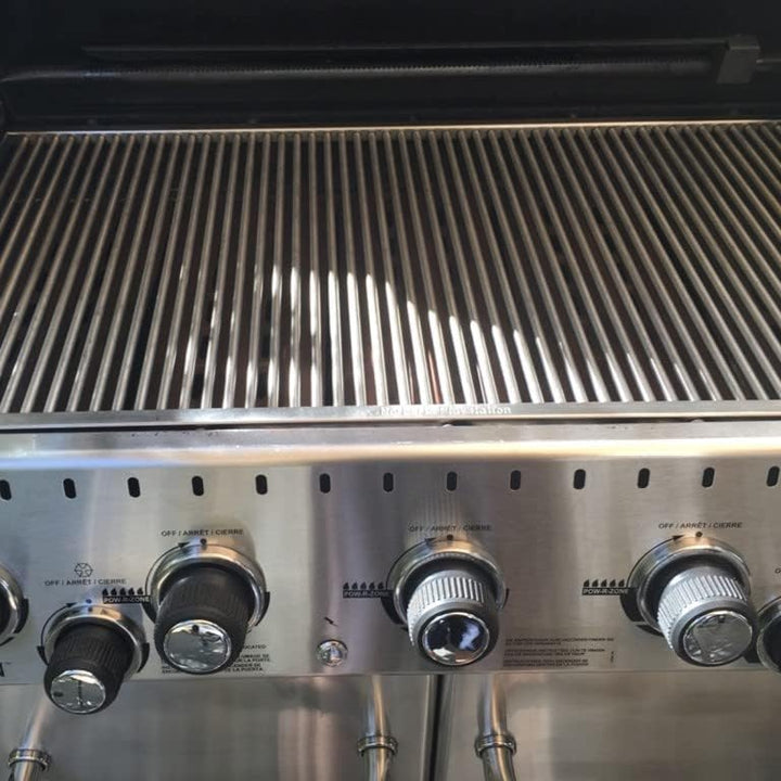 Grillrost.com Das Original Edelstahl Brennerabdeckung - 375x120mm - extra stark 1,5mm - passend für
