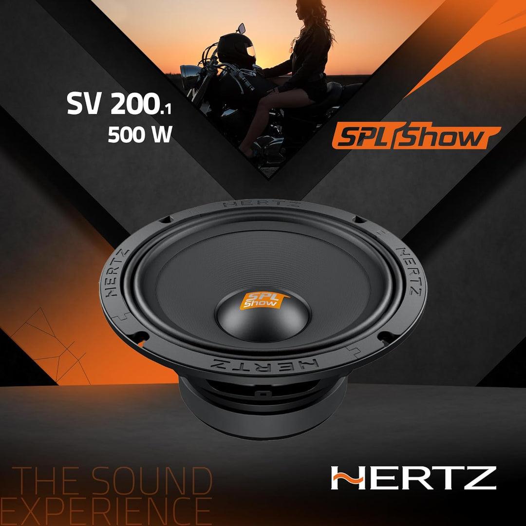 Hertz SV 200.1-20 cm Tief-/Mitteltöner Set SPL MIDRANGE 200mm 4 Ohm 1 Paar