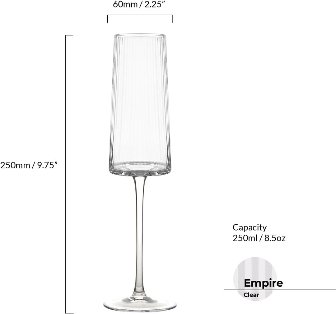 Anton Studio Designs 2 Champagnerflöten Empire