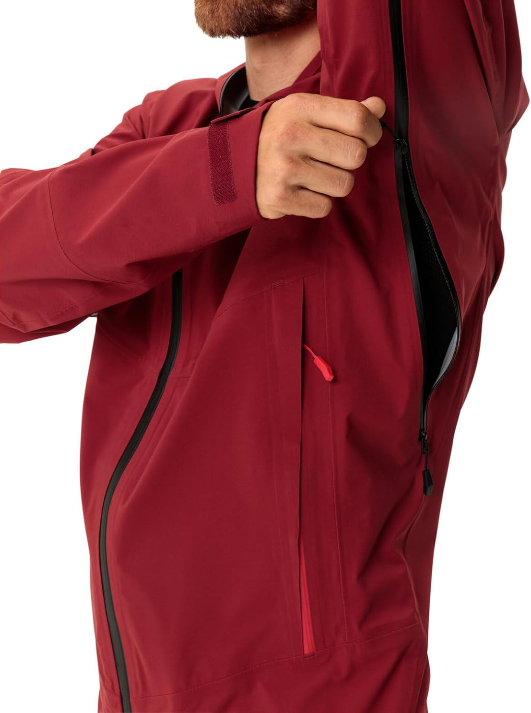 VAUDE Herren Men's Croz 3l Jacket Iii Jacke M carmine, M carmine