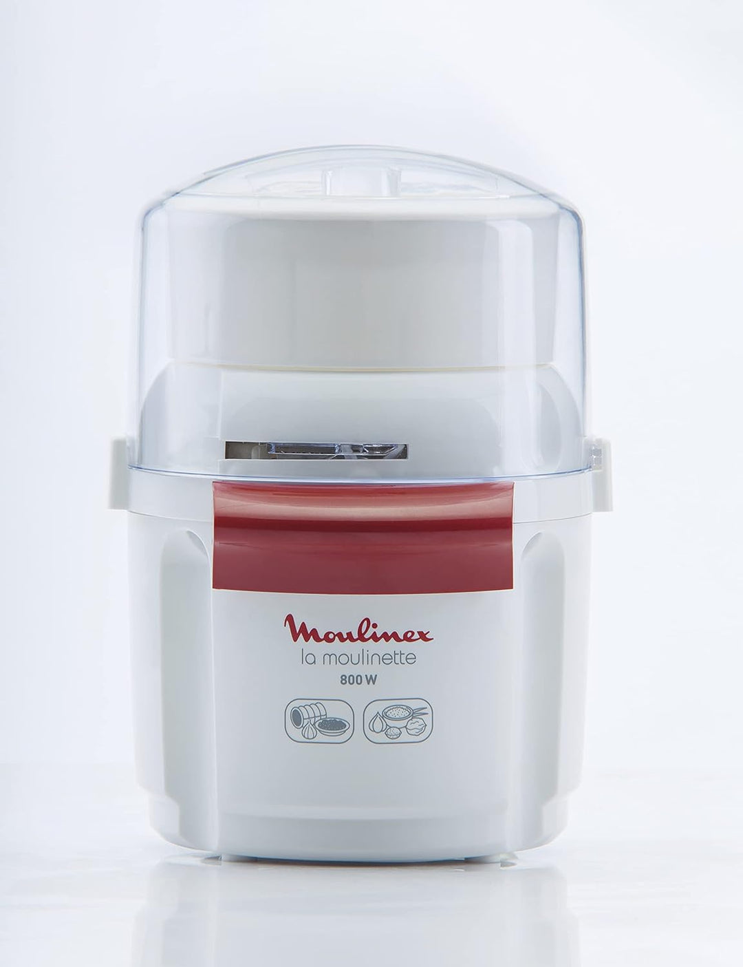 Moulinex AR6801 Chopper & Blender La Moulinette 800 W + Blender Double Blade Edelstahl 200 g und 750