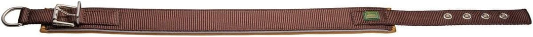 HUNTER Hundehalsband NEOPREN REFLECT, Farbe: braun/caramel, weiche Polsterung, reflektierend, besond