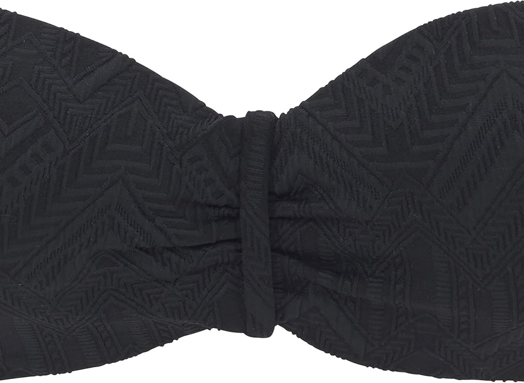 Buffalo Damen Bügel-Bandeau-Bikini in 3 aktuellen Unifarben, Top mit wattierten Cups, guter Halt, Aa