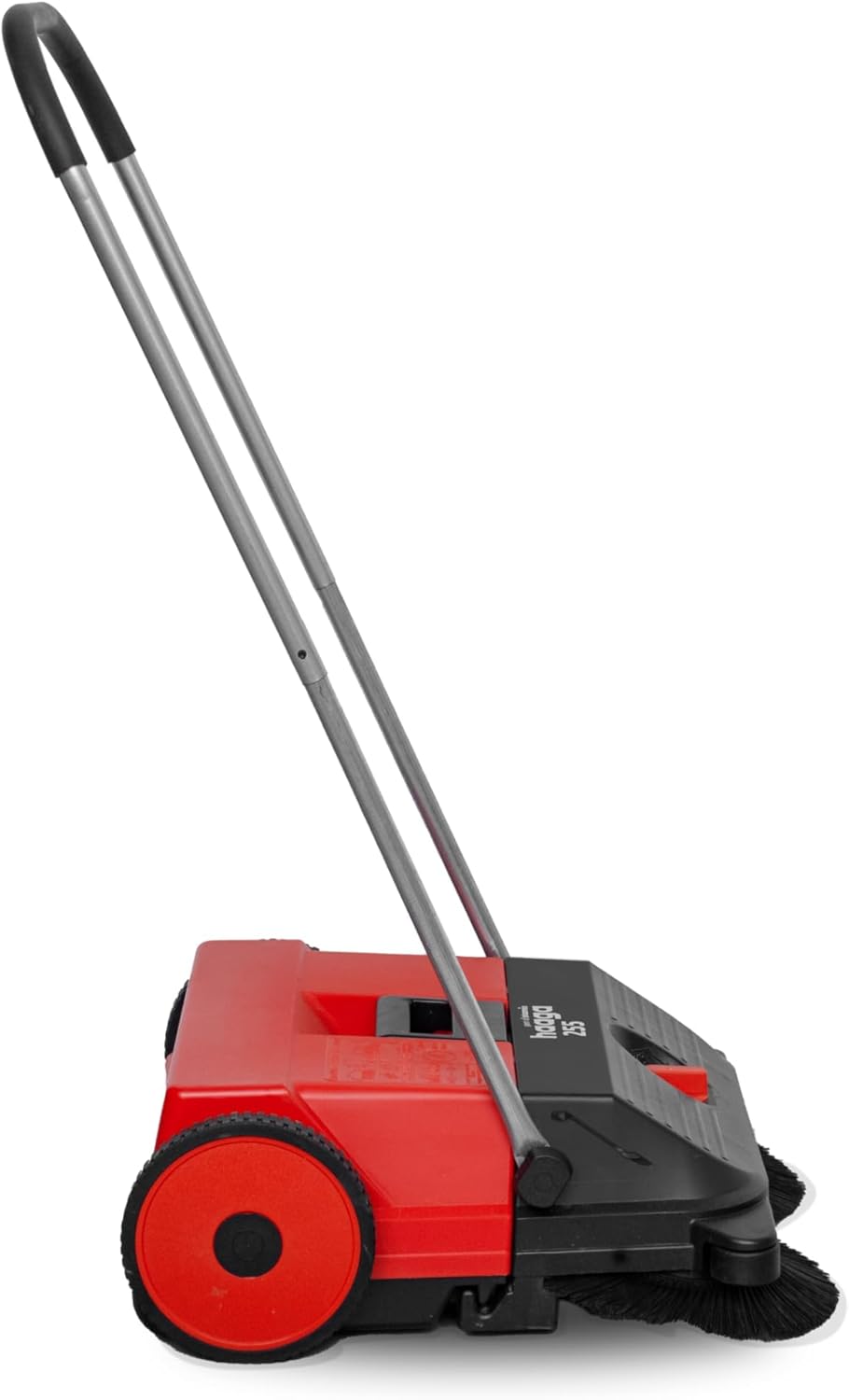 Haaga Handkehrmaschine 255 - mit Turbo-Kehrsystem, Kehrleistung 1.600 m²/h, Behältervolumen 20 Liter