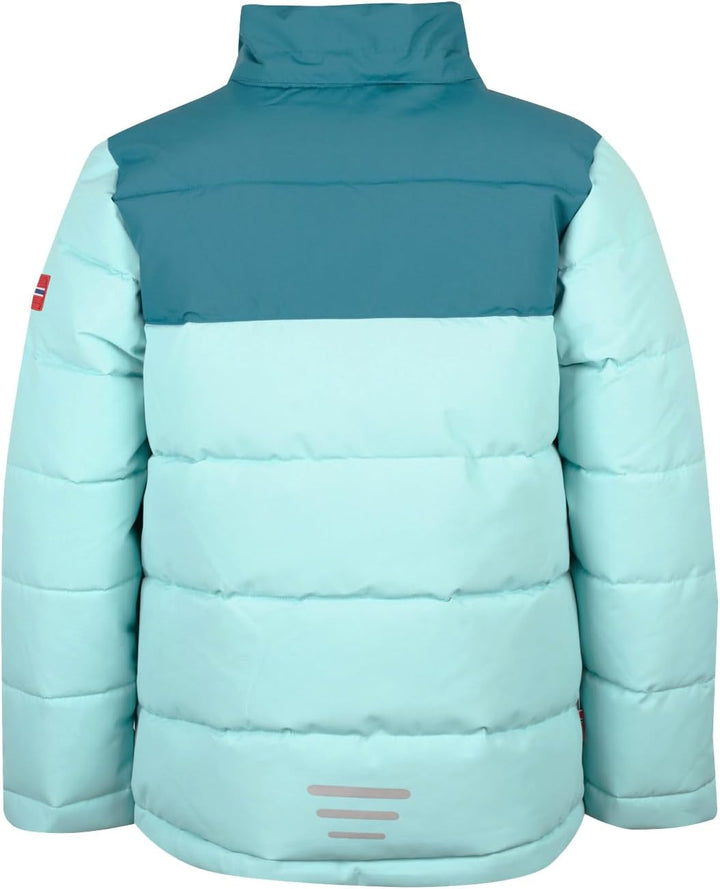 Trollkids Girls Gryllefjord Jacket Aqua 98, Aqua 98