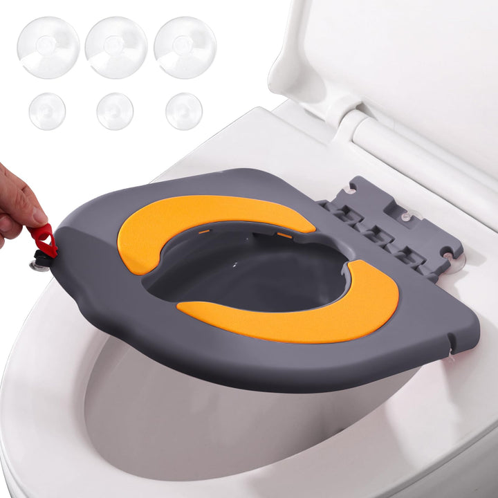 auvstar Toilettensitz für Babys,Lernkissen mit Saugnäpfen für Toilettensitz,WC Sitz für Kinder,Reise