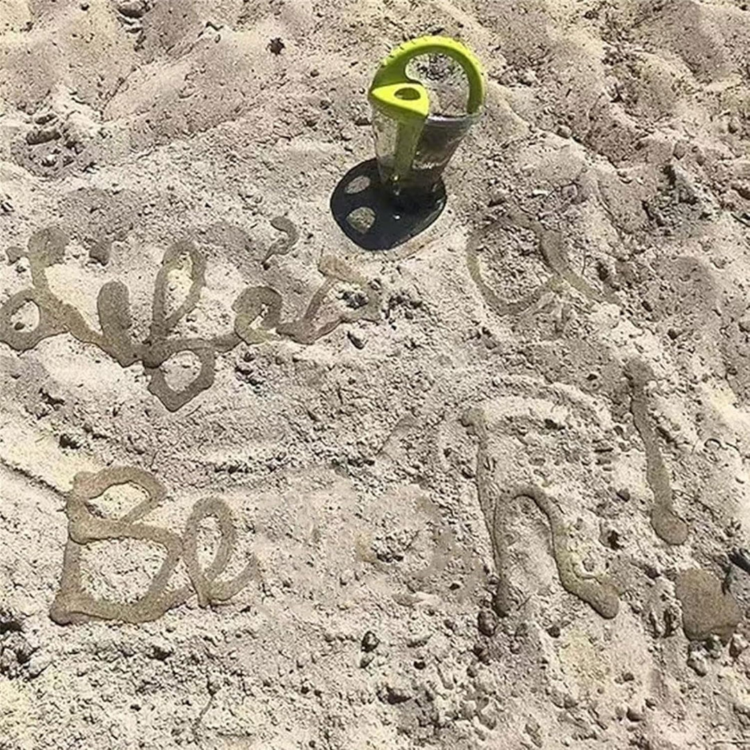 Sandtrichter Verschüttender Trichter Sand Verschüttetrichter Sandburgenbaukasten Tropfsandburgenbaue