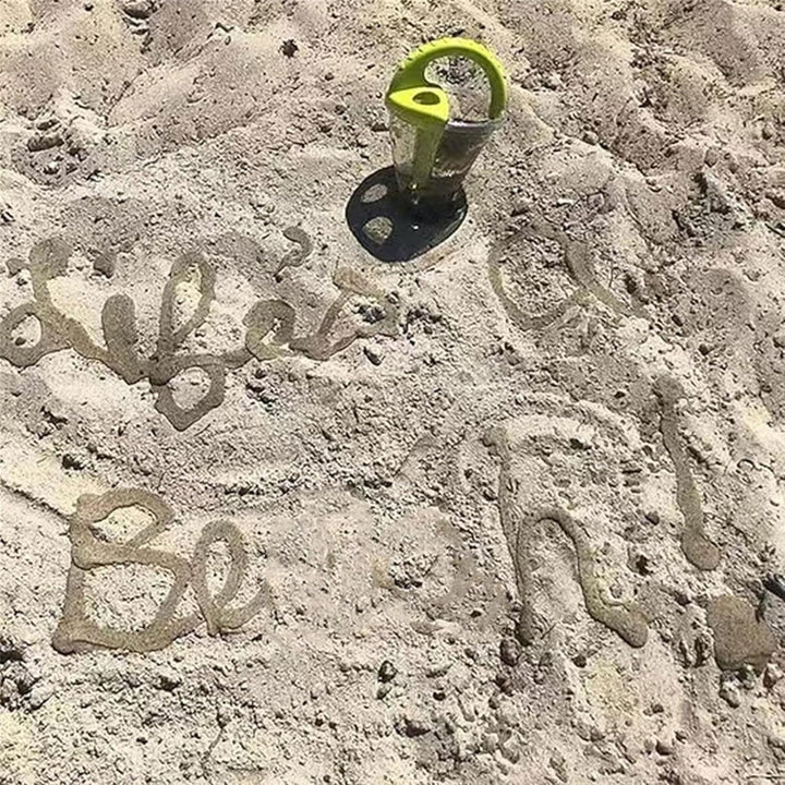 Sandtrichter Verschüttender Trichter Sand Verschüttetrichter Sandburgenbaukasten Tropfsandburgenbaue