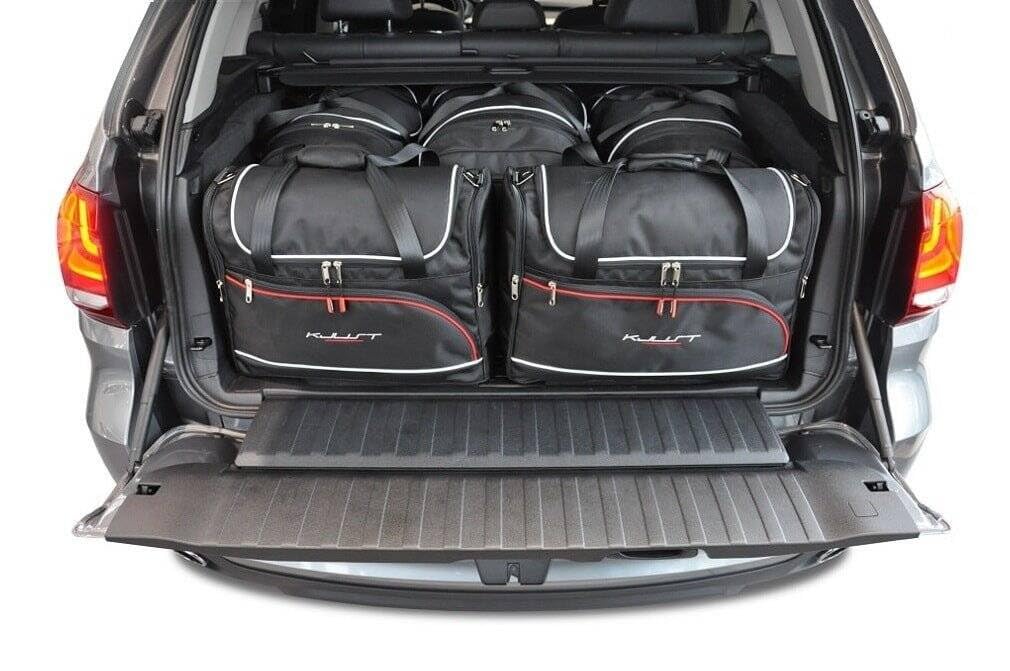 KJUST Dedizierte Kofferraumtaschen 5 STK kompatibel mit BMW X5 F15 2013-2018