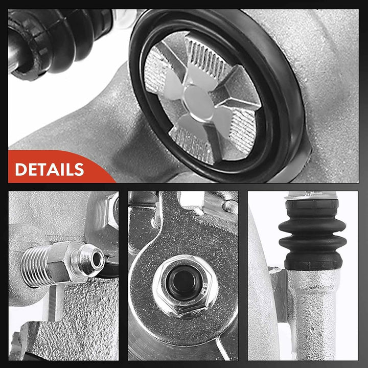 Frankberg Bremssattel Bremszange mit Halter Hinterachse Links Kompatibel mit Mi.ni R56 R55 R57 R58 R