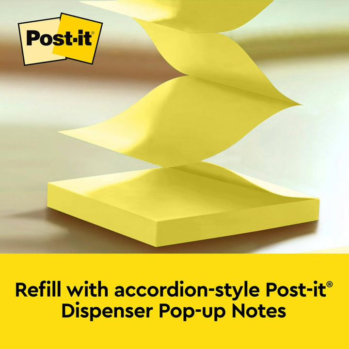 Post-it OWL-330-BK Eulen-Notizspender, inklusive 1 Block Post-it 7,6 x 7,6 cm, super klebriger Spend