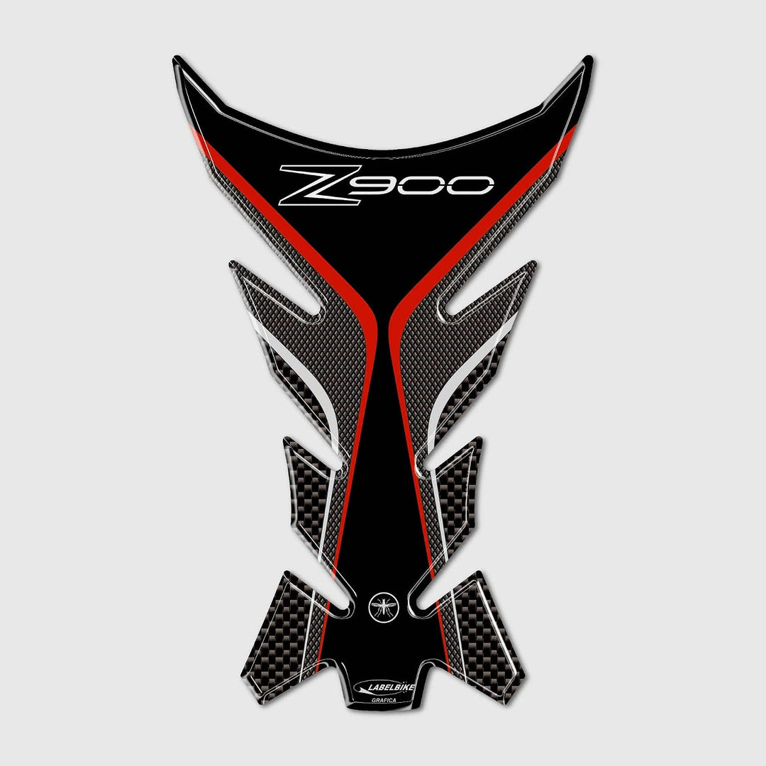 labelbike - 3D Aufkleber Motorrad Tankpad Schutz und Dekoration aus Harz kompatibel mit Kawasaki Z90