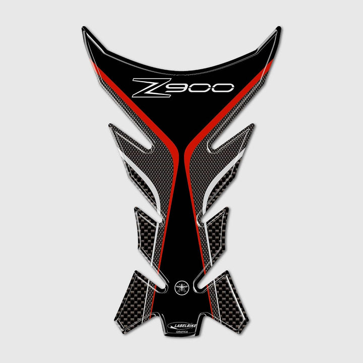 labelbike - 3D Aufkleber Motorrad Tankpad Schutz und Dekoration aus Harz kompatibel mit Kawasaki Z90