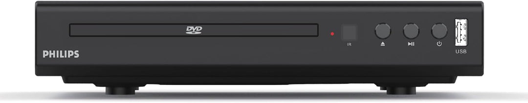 Philips DVD-Player TAEP200/20 - 2021 Modell - Für nahezu alle Disc-Formate - USB Media Link - Schwar