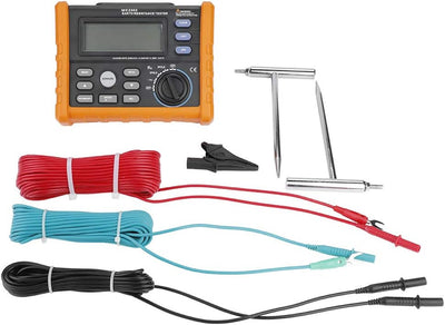 PM2302 Digitales Widerstandsmessgerät Erdungstester 0-4K Ohm Isolationstester Multimeter mit LCD-Hin