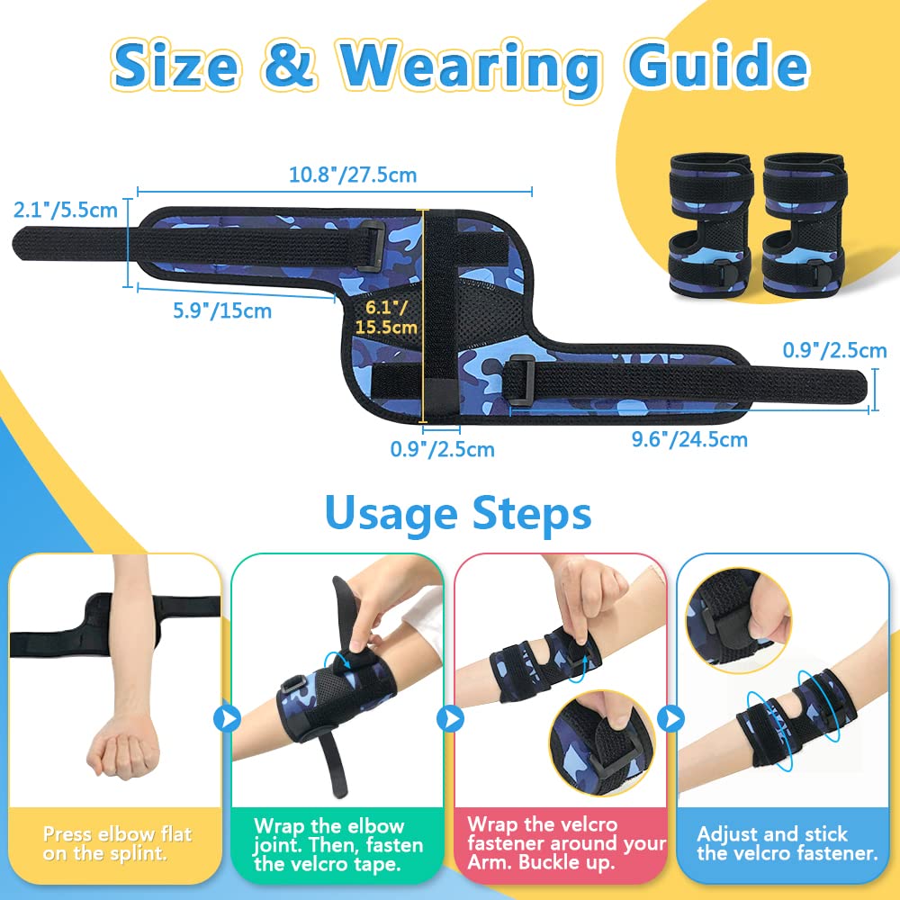 Mybow Daumen Saugen Stopp für Kinder Finger Nagel Beissen Prävention Hand Stop Saugen Guard für Klei
