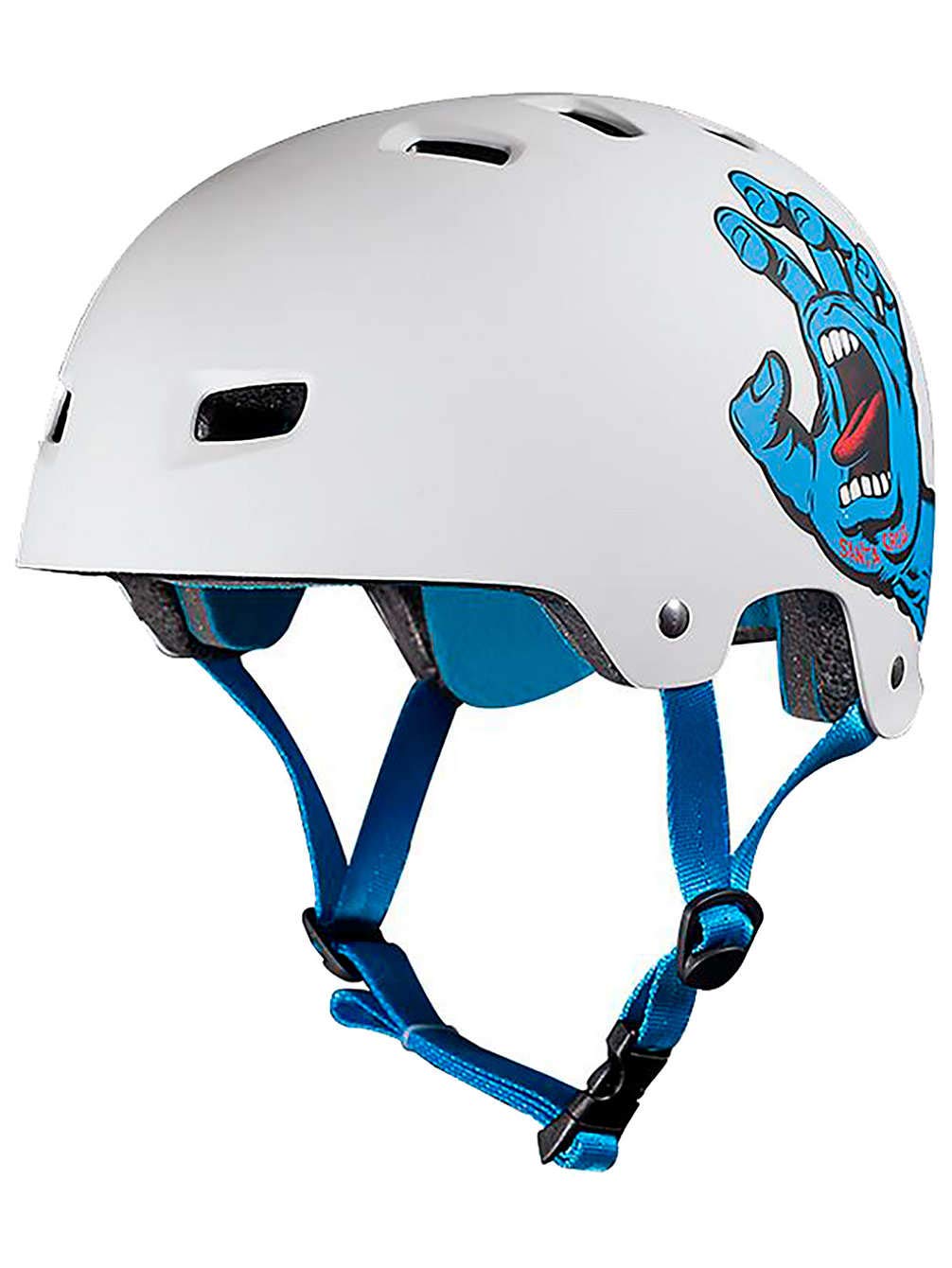 Bullet Santa Cruz Screaming Hand Helm L/XL 58 - 61 cm weiss - weiss, L/XL 58 - 61 cm weiss - weiss