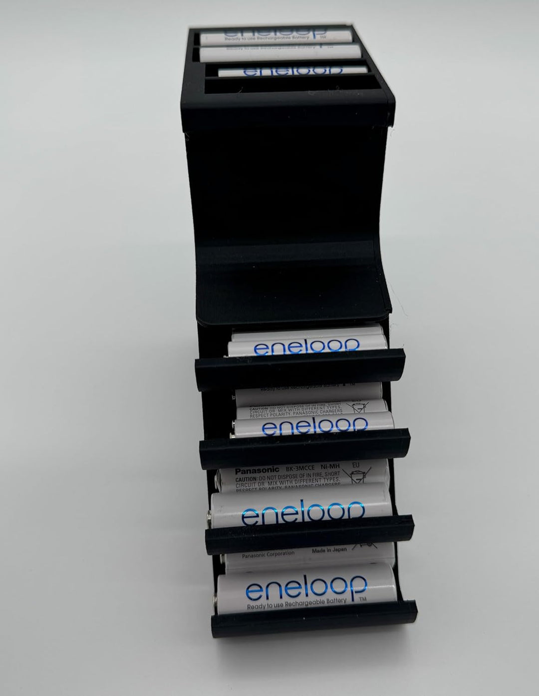 Batterie Aufbewahrungsbox – Batterie Organizer für AA Mignon & AAA Micro – Batteriebox Aufbewahrung