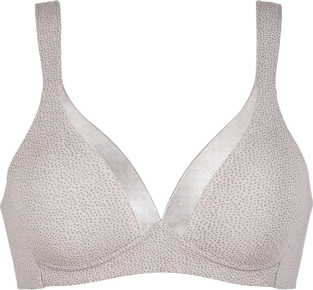 Naturana Pünktchen Soft-BH mit Schale 90C Taupe/Grey, 90C Taupe/Grey