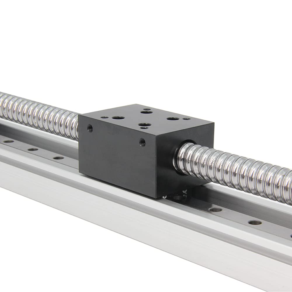 Befenybay Lineartischantrieb mit 300 mm Länge und quadratischen Linearschienen, Kugelumlaufspindel S