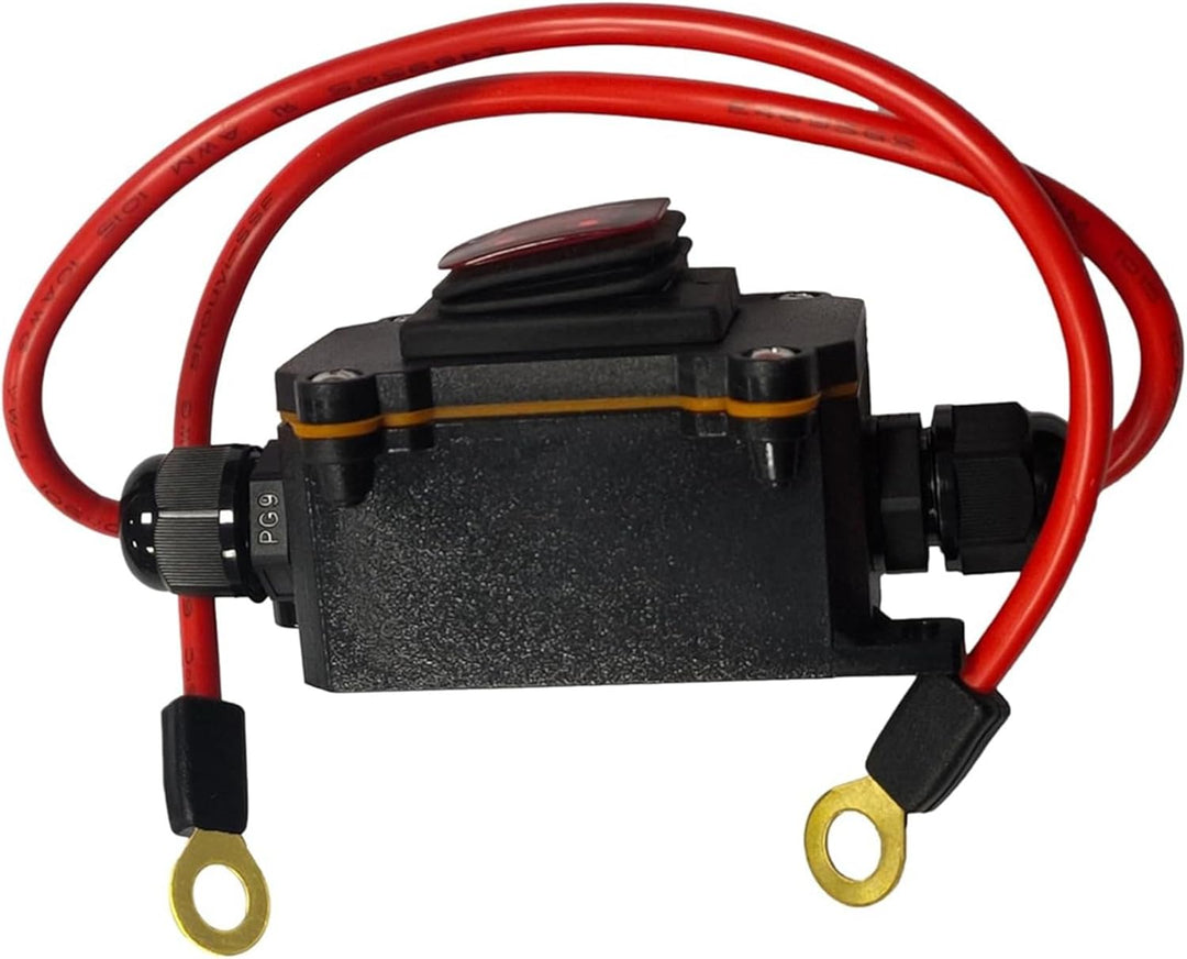 DC12V Inline Drahtschalter DC12-24V DPST Dual-Seiten Verkabelungsschalter für Motorrad und Auto EIN/
