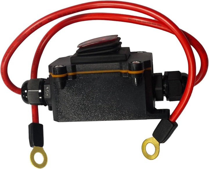 DC12V Inline Drahtschalter DC12-24V DPST Dual-Seiten Verkabelungsschalter für Motorrad und Auto EIN/