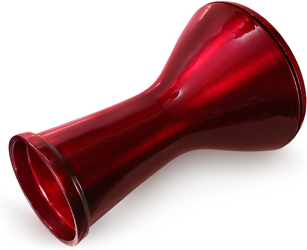 Vatan 3025 Ägyptische Darbuka, lackiert, 22 cm Durchmesser, Gr. L, Rot