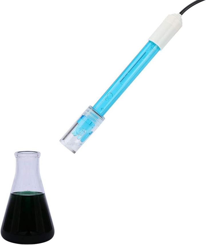 VBESTLIFE 5 V PH-Sensormodul + PH-Sonde Composite-Elektroden-Testcodesensor mit BNC-Anschluss