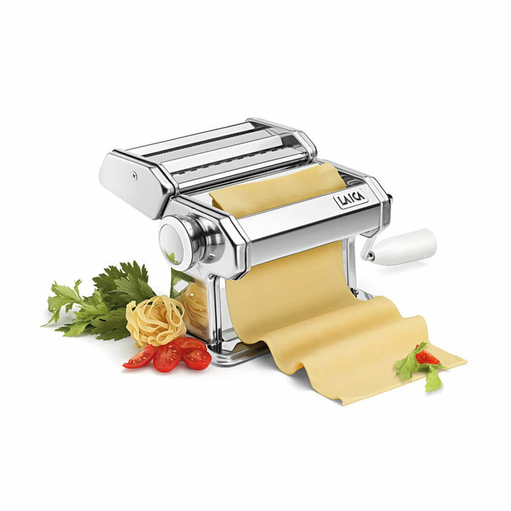 Laica PM2000 Nudelmaschine, Stahl, Silber, 15,3 x 21 x 19,8 cm