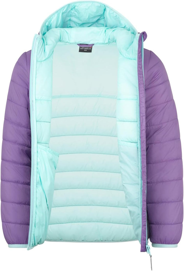 Trollkids Kids Eikefjord Jacket Violet Sorbet/Graphite 92, Violet Sorbet/Graphite 92