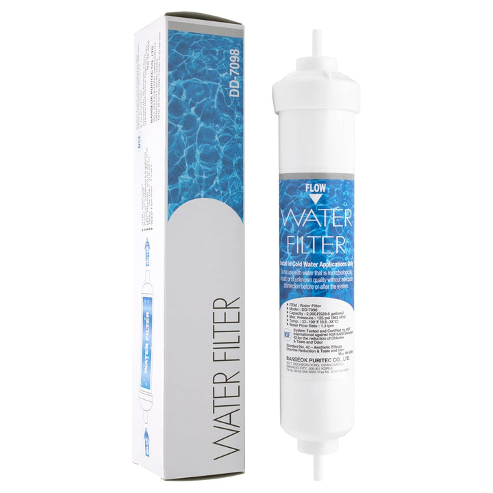 Banseok Puritec DD7098 Original Wasser Filter für Daewoo Kühlschrank, 2,000L Kapazität, 2 Stück